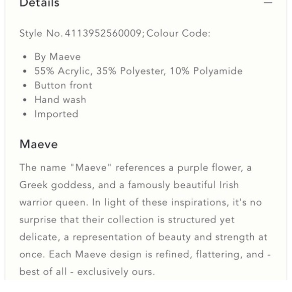 Anthropologie Sweater Cardigan. NWT Size Large (fits 12-14) - Picture 6 of 10